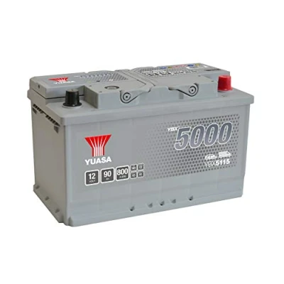 Abbildung von YUASA YBX5115 Batterie 12V 90Ah 800A BMW: 3 Touring, Limousine, 1 Schrägheck, AUDI: A4 B8 Avant, A3 Sportback, A6 C6 Avant