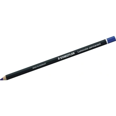 Abbildung von STAEDTLER 108 20 3 Glasochromstift Lumocolor blau