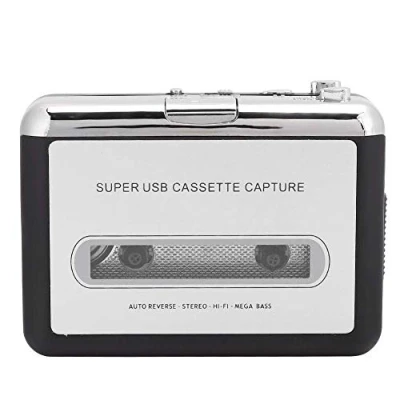 Abbildung von VBESTLIFE Kassettenrekorder, Walkman Audio Music Player mit USB Kabel, Standalone Kassettenkonverter Kassetten MP3 Konverter,