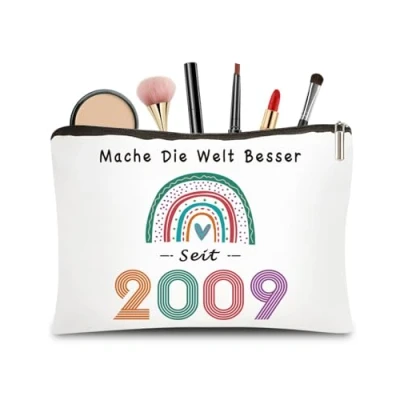 Abbildung von CoCoCherry Geschenke für 16 jährige Mädchen 16. Geburtstag Make Up Tasche, Geschenk Jahre Freunde, beste Freundinnen, Töchter(2009)