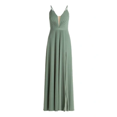 Abbildung von Vera Mont MIT Lurexfaden Ballkleid, Damen, Größe: 32, Green silver