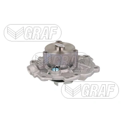 Abbildung von GRAF PA1505 8 Wasserpumpe mit Dichtung nicht schaltbare Metall für Keilrippenriementrieb LAND ROVER: Discovery Sport, Range Rover Evoque
