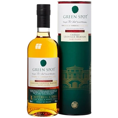 Abbildung von Green Spot Château Léoville Barton Whiskey Ausdrucksstarker Single Pot Still Irish mit markantem Charakter und dezent süßlichem Nachklang aus Irland 1 x 0,7 l