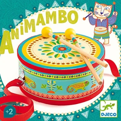 Abbildung von DJECO Handtrommel Animambo Kleinkinder Trommel