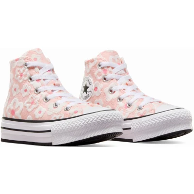 Abbildung von Converse Chuck Taylor ALL STAR LIFT Sneaker high für Kinder, Größe: 28, Donut glaze/oops pink/white Schuhe