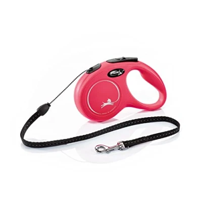 Abbildung von Hundeleine FLEXI NEW CLASSIC CORD S 5m/12kg ROT