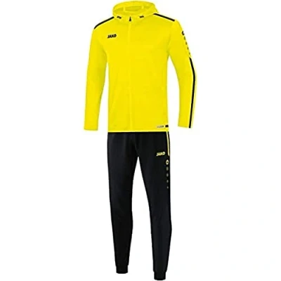 Abbildung von JAKO Herren Trainingsanzug Polyester Striker 2.0 mit Kapuze, weiß/marine, 4XL, M9419