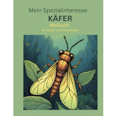 Abbildung von Mein Spezialinteresse: Käfer: Malbuch für Kinder und Erwachsene