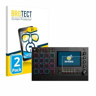 Abbildung von BROTECT (2 Stück Schutzfolie für Akai MPC Live II Displayschutz Folie Ultra Klar