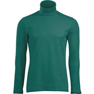 Abbildung von Trigema Herren Rollkragen Langarmshirt 602010, Grün (Vert), XX Large