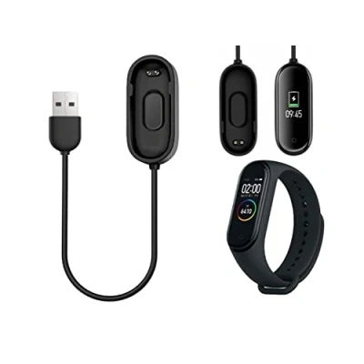 Abbildung von INF Ersatz Ladekabel kompatibel mit Xiaomi Mi Band 4, Ladegerät für Fitnessarmband