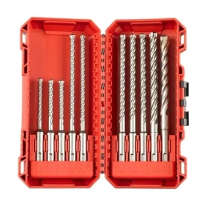 Abbildung von Milwaukee SDS Plus MX4 Bohrer Set 10 tlg