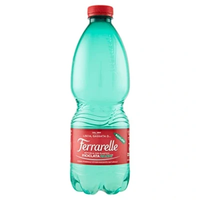 Abbildung von 48x Ferrarelle Acqua Minerale Effervescente Naturale Mineralwasser sprudelnd natürliche PET 0,5Lt Italienisches Wasser