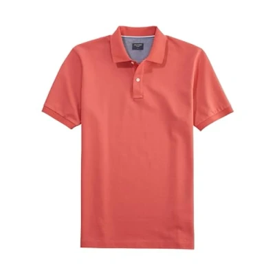 Abbildung von OLYMP Regular Fit Polo Halbarm geknöpfter Polokragen Baumwolle Pique lachs Gr. S