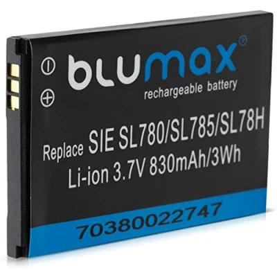 Abbildung von Blumax Akku kompatibel mit Siemens Gigaset 3,7V / 830mAh Li ion ersetzt SL400H SL78H