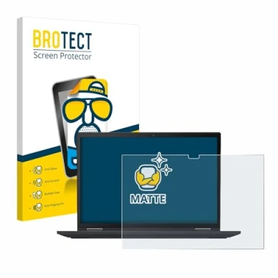 Abbildung von BROTECT Entspiegelungs Schutzfolie für Lenovo ThinkPad X13 Yoga Gen 2 Matte Displayschutz Folie, Anti Reflex, Fingerprint