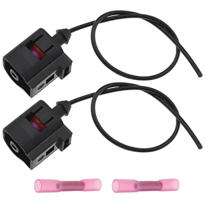 Abbildung von The Lord of Tools 2 Stück 1 Pin Öldrucksensor Stecker Verbinder mit Draht 1J0973701 Kompatibel A3 A4 A5 A6 Golf Jetta
