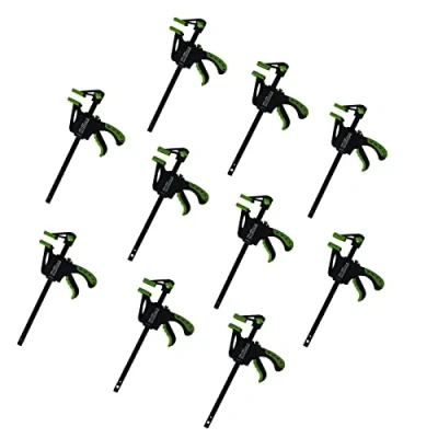 Abbildung von TRUTZHOLM Schraubzwinge 10er Set Einhandzwingen 35x105 mm, (Set)