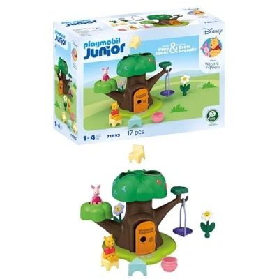 Abbildung von Playmobil® Konstruktions Spielset Winnies &amp; Ferkels Baumhaus (71693), JUNIOR Disney, (17 St), Made in Europe