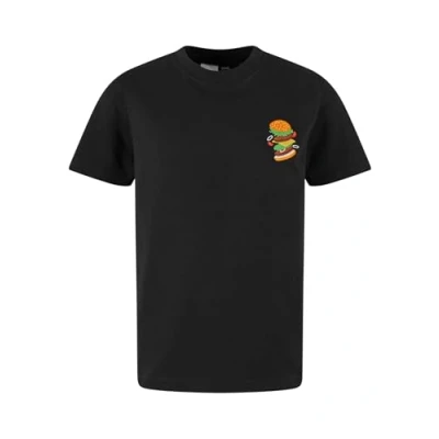 Abbildung von Mister Tee Burger LOVE EMB Tshirt print für Kinder, Größe: 110/116, Black