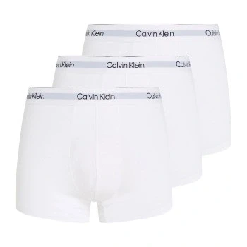 Abbildung von Calvin Klein 3P Modern Cotton Stretch Trunk Weiß Baumwolle Large Herren