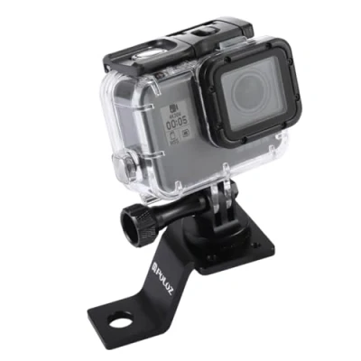 Abbildung von PULUZ Go pro Halterung für Motorrad Feste Metallhalterung Schraube GoPro Hero12 Black / Hero11 /10/9 /8/7 /6/5, Insta360 Ace/Ace Pro, DJI Osmo Action 4 und andere Kameras