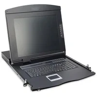 Abbildung von 19&quot; KVM Konsole 17&quot;TFT 16p Cat5, Switch