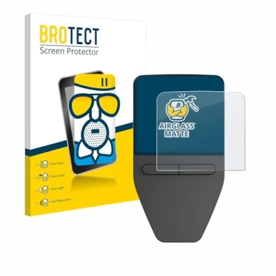 Abbildung von BROTECT Entspiegelungs Schutzglas für Trezor Safe 3 Schutz Folie Panzerfolie Glas Matt [Extrem Kratzfest 9H, Anti Reflex, Fingerprint]