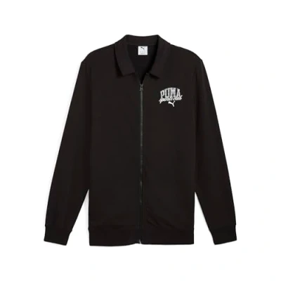 Abbildung von Puma Class Track Jacket Sweatjacke, Herren, Größe: XXL, Black