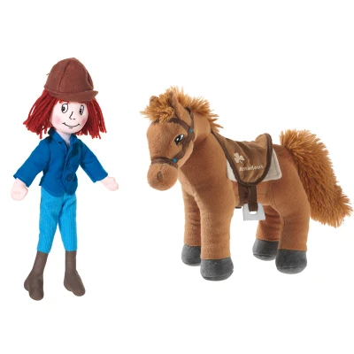 Abbildung von Heunec® Kuscheltier Tina &amp; Pferd Amadeus (Set, 2 St)