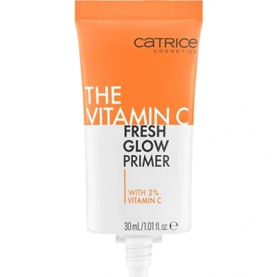 Abbildung von Catrice The Vitamin C Fresh Glow Primer, Orange, mit Vitaminen, grundierend, strahlend, für trockene Haut, vegan, ohne Parabene, Mikroplastikpartikel, Nanopartikel frei, 1er Pack (30ml)