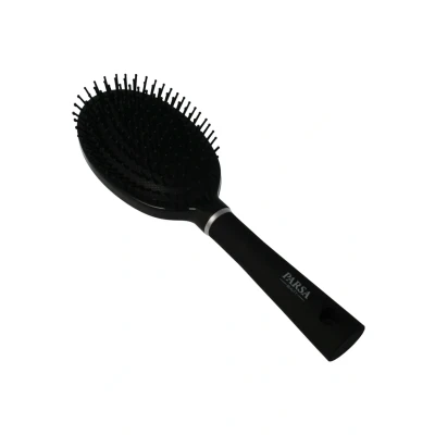 Abbildung von Parsa Beauty HAARBÜRSTE Trend LINE Gross OVAL BÜRSTE MIT Kunststoffpins Schwar Bürste, Größe: One Size,