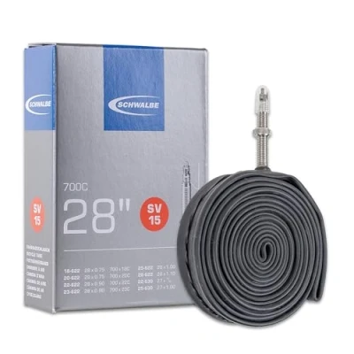 Abbildung von Schwalbe Schlauch SV 15, 27/28x3/4 1 1/8&#039; 18/28 622/630, SV40mm,10427343