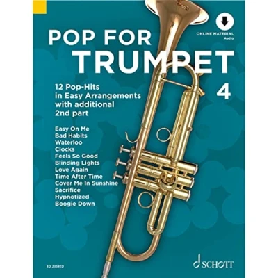 Abbildung von Pop for Trumpet 4: 12 Hits in Easy Arrangements. Band 4. 1 2 Trompeten. (Pop Trumpet, 4)