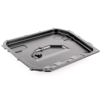 Abbildung von VAICO V10 3498 Ölwanne, Automatikgetriebe mit Ölablassschraube ohne Dichtring, Ölwannendichtung Original Qualität AUDI: A6 C7 Avant, Q5