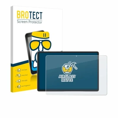 Abbildung von BROTECT Entspiegelungs Schutzglas für Samsung Galaxy Tab S9 Plus WiFi / 5G Schutz Folie Panzerfolie Glas Matt [Extrem Kratzfest 9H, Anti Reflex]