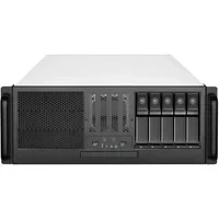 Abbildung von Silverstone SST RM41 H08 4U Rackmount Server Gehäuse, unterstützt M/B bis SSI CEB &amp; ATX (PS2) Mini reduntante Netzteile