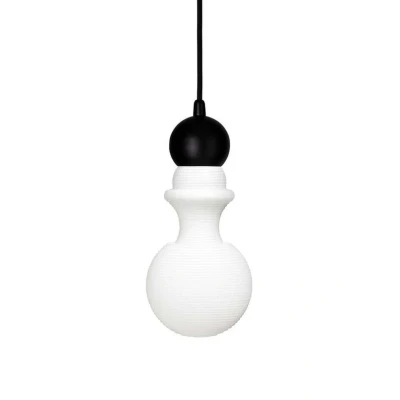 Abbildung von Hängeleuchte Paris 1920 XS, Höhe 25 cm, Glas, weiß