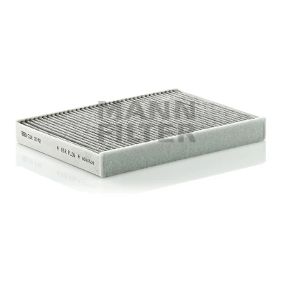 Abbildung von MANN FILTER CUK 2742 Innenraumfilter Aktivkohlefilter 270 196 32 PEUGEOT: 407 SW, Limousine, Coupe, CITROËN: C5 3, III Kombi, C6 Limousine