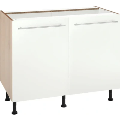 Abbildung von OPTIFIT Unterschrank &quot;Bern&quot;, 100 cm breit, mit 2 Türen, höhenverstellbaren Füßen