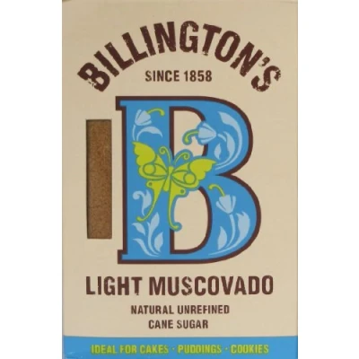 Abbildung von Billington&#039;s Natural Light Muscovado Unrefined Cane Sugar 500g