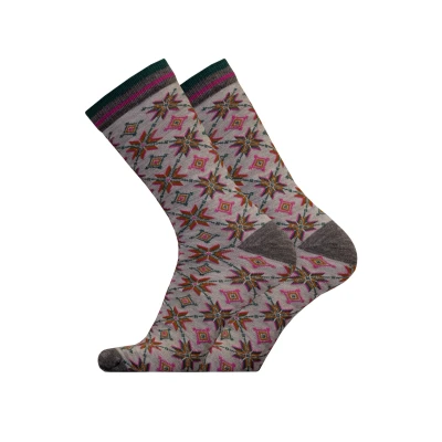 Abbildung von Uphillsport 2ER PACK Autumn STAR Socken, Größe: 35 38, Grey
