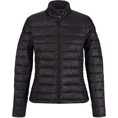 Abbildung von Regatta Damen Karenna Cire Finish Warmloft Down Touch Water Repellent Insulation Taffeta Lined Jacket Jacke, Navy/Navy, 34