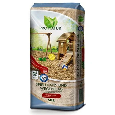 Abbildung von Pro Natur Rindenmulch Spielplatz und Wegebelag 50l