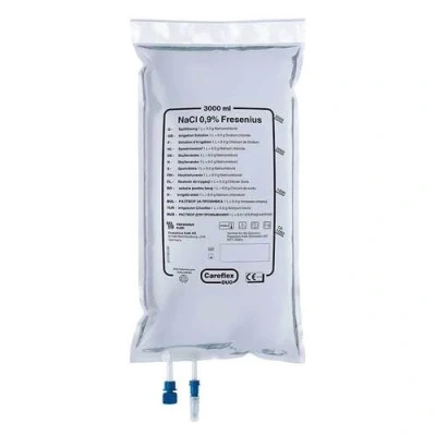 Abbildung von NACL 0,9% Careflex Duo Beutel 1X3000 ml