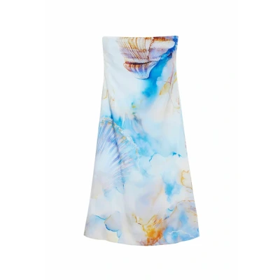 Abbildung von Desigual Freizeitkleid, Damen, Größe: Small, Blue