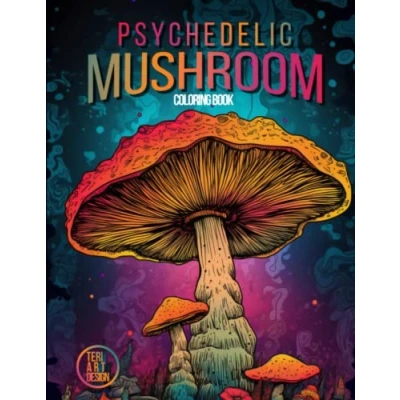 Abbildung von Mushroom Magic: An Enchanting Coloring Book Featuring a Variety of Mushrooms and Fungi for Relaxation Creativity.