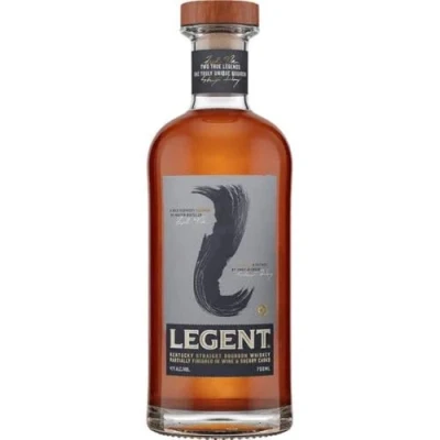 Abbildung von Legent Bourbon Premium Kentucky Straight Whiskey mit Finish in Rotwein und Sherryfässern 47% Vol 700ml Einzelflasche