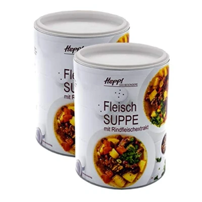 Abbildung von Hepp GmbH &amp; Co KG Fleischsuppe 2x600g