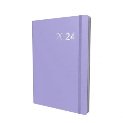 Abbildung von Collins Legacy Terminplaner 2024, A5, Tagesansicht, (mit Terminen), Business Planer und Organizer, Januar bis Dezember Tagesplaner, Flieder, CL51.55 24